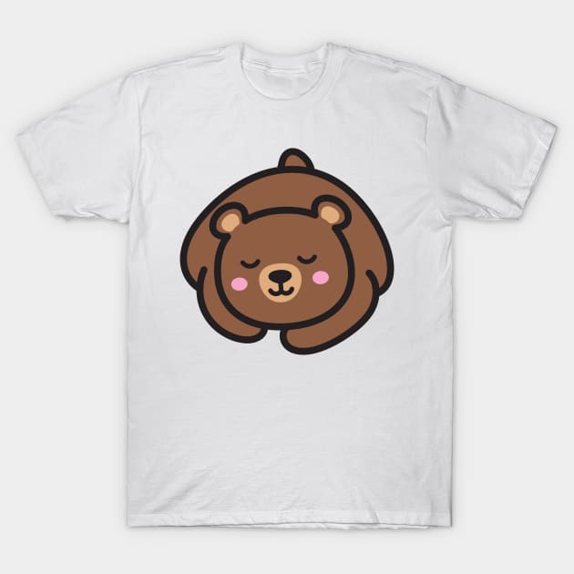 Sleeping Bear T-Shirt by yellowline